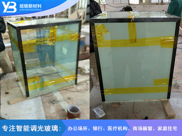 珠宝展示柜调光玻璃